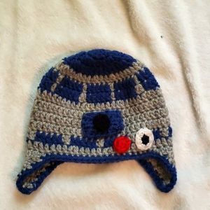R2D2 baby hat
